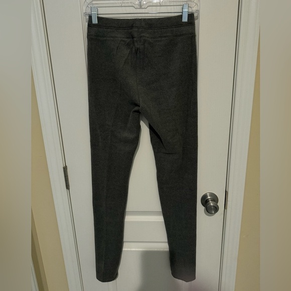 Cuddl Duds Pants - Cuddl Duds Gray Fleece Leggings